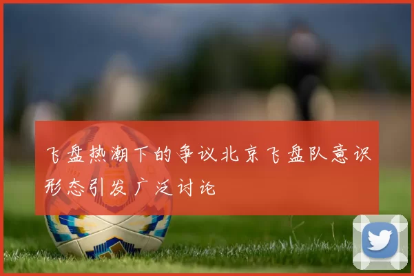 飞盘热潮下的争议北京飞盘队意识形态引发广泛讨论