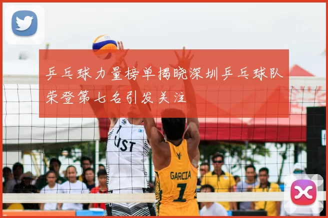 乒乓球力量榜单揭晓深圳乒乓球队荣登第七名引发关注